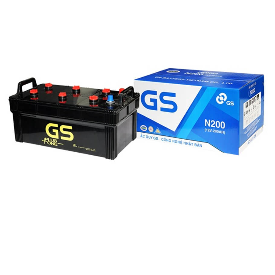Ắc quy 12V-200Ah GS N200